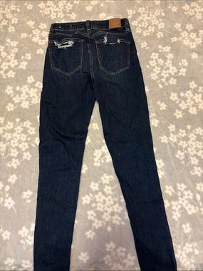 Dark Blue Women's Slim Jeans - Classic Everyday Style